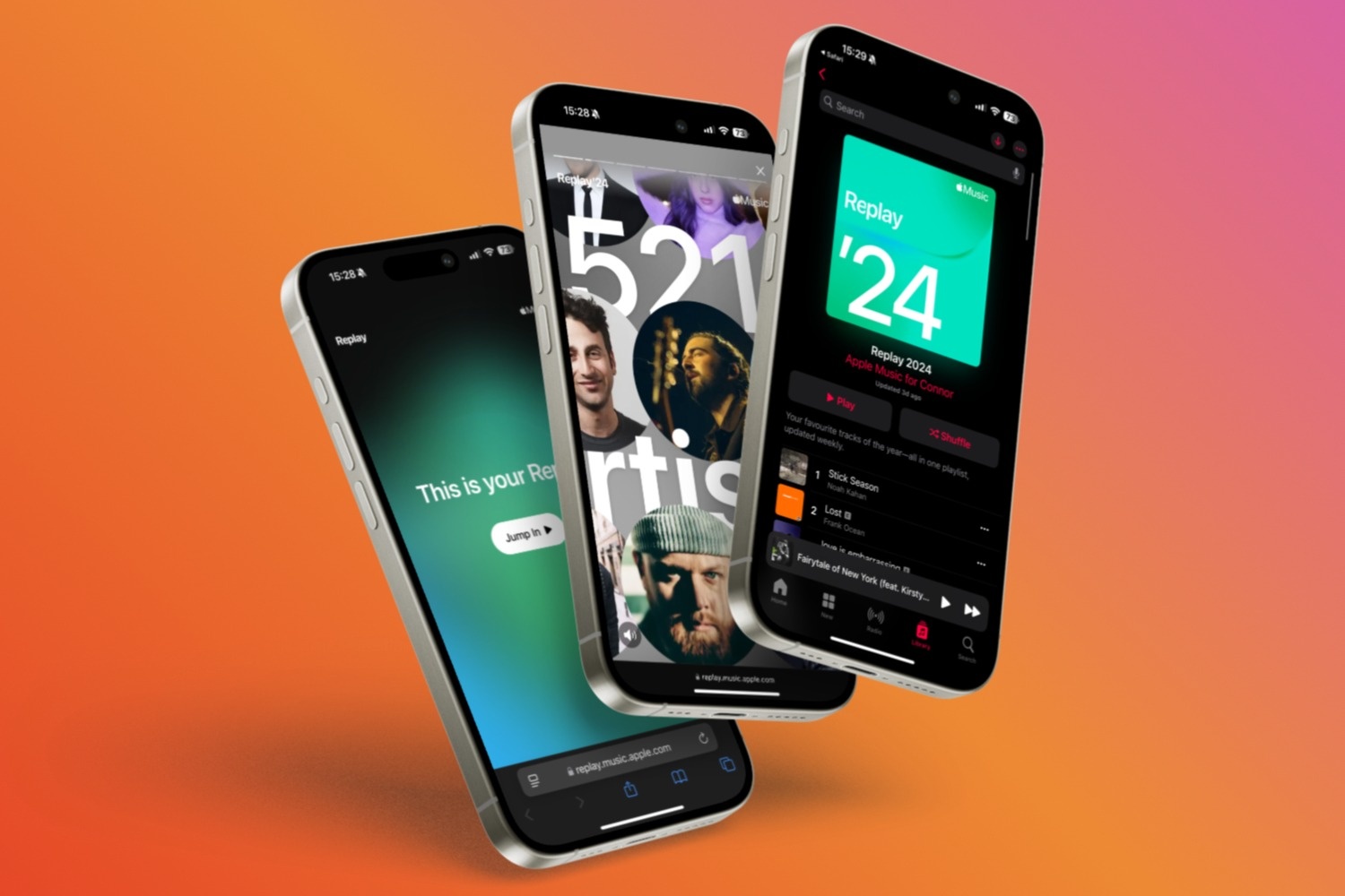 spotify wrapped 2024,  Apple Music Replay,  tong ket nam,  nhin lai nam qua,  ung dung stream nhac anh 1