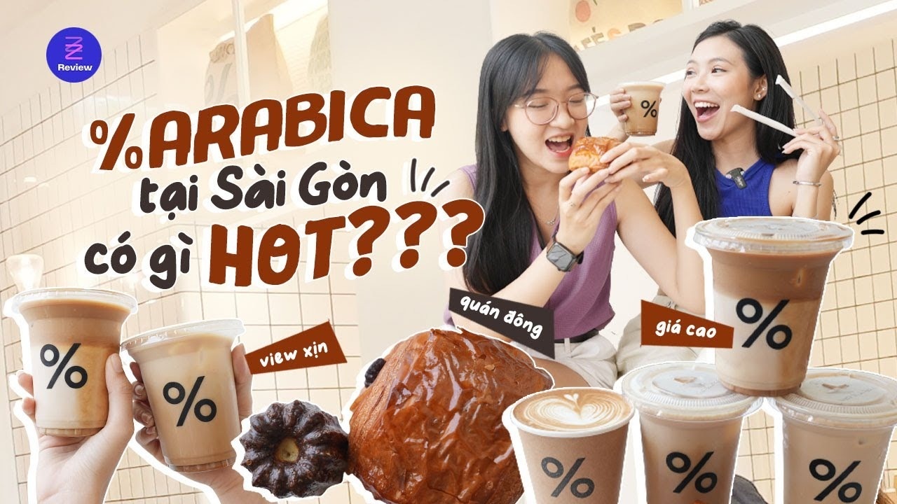 Uong thu 4 vi latte tai quan ca phe Arabica o TP.HCM hinh anh