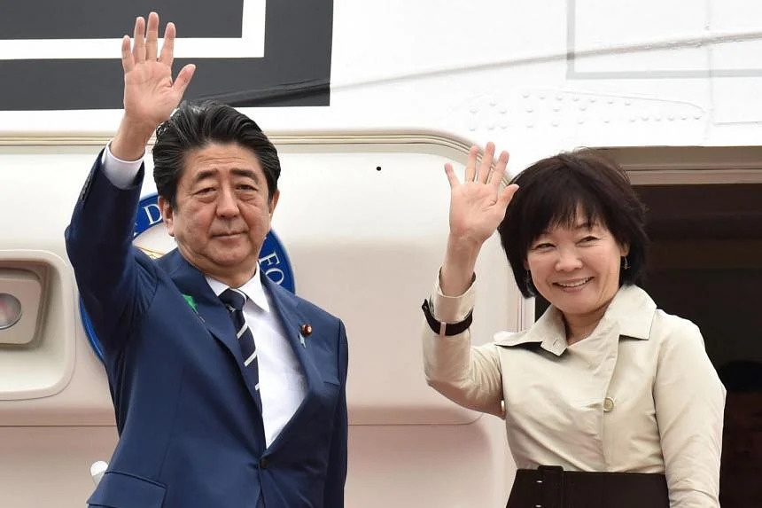 Vo cua cuu Thu tuong Shinzo Abe anh 1