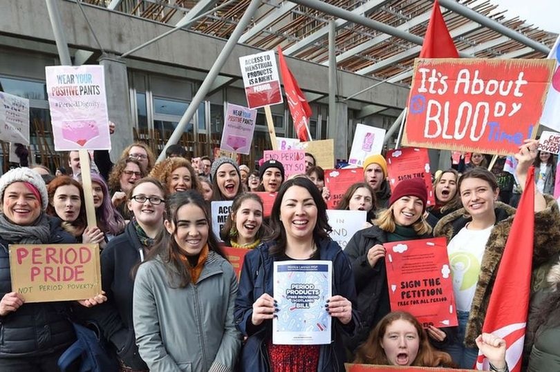 Scotland cung cap mien phi cac san pham danh cho chu ky kinh nguyet phu nu anh 1