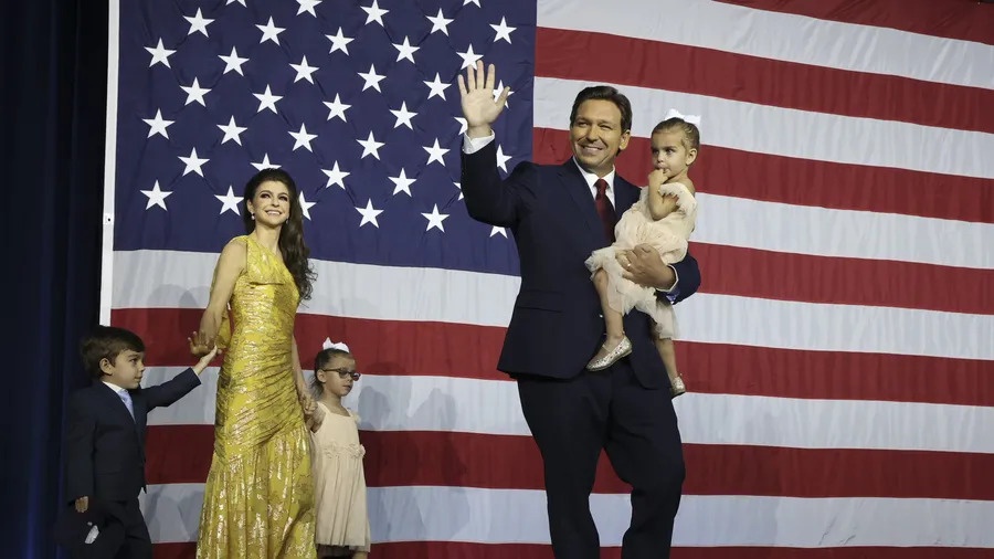 Bau cu giua ky My anh 1