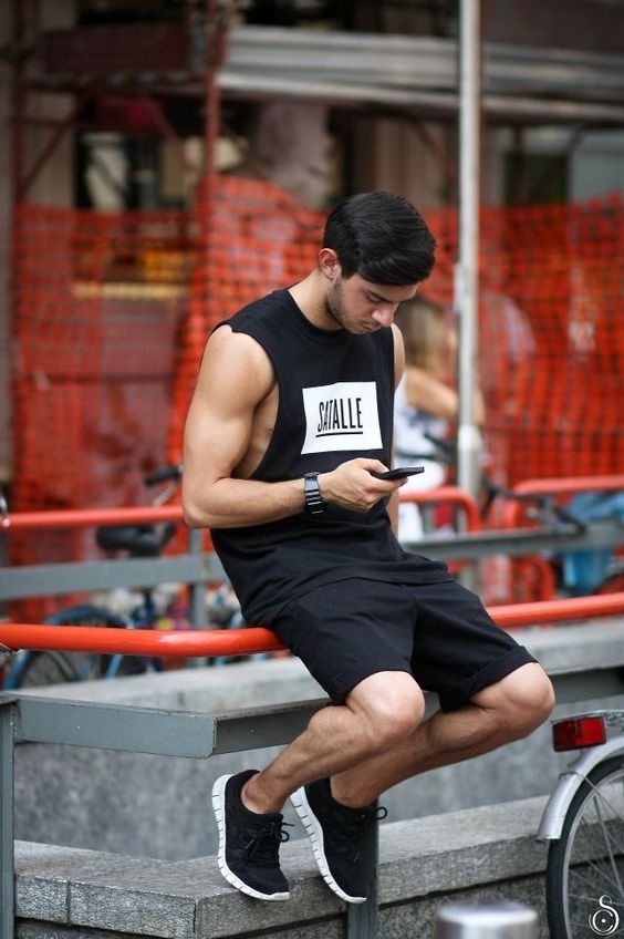 cach phoi quan short nam anh 10