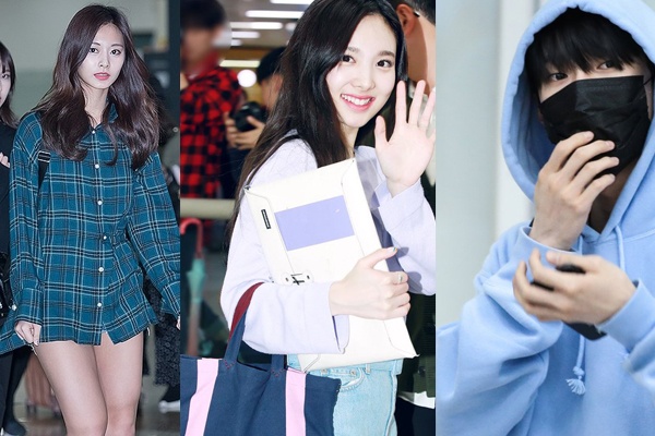 Dan sao Han an mac binh dan van hop thoi trang tai san bay hinh anh