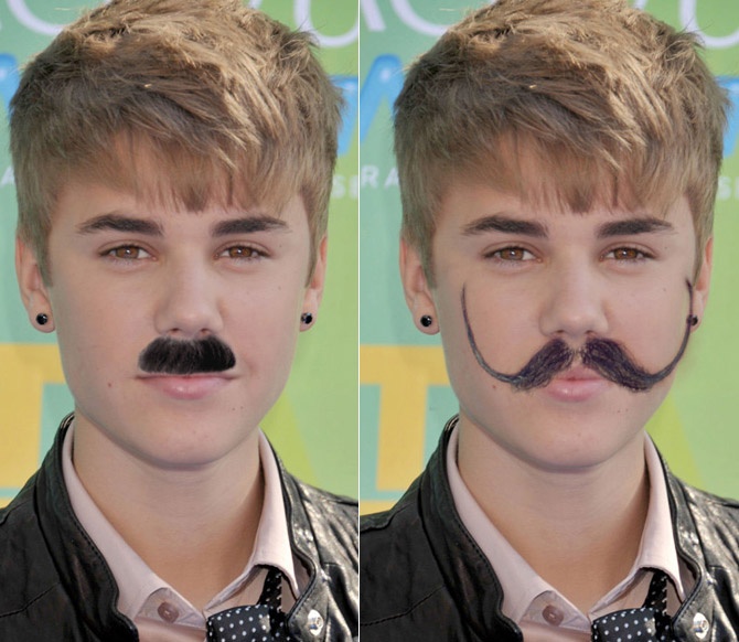 Ngam Justin Bieber la lam voi... ria mep hinh anh