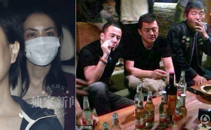 Vuong Phi tieu tuy hau ly hon, Ly A Bang chim trong ruou che hinh anh