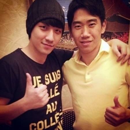 Em ut Big Bang khoe anh chup voi tien ve Manchester United hinh anh