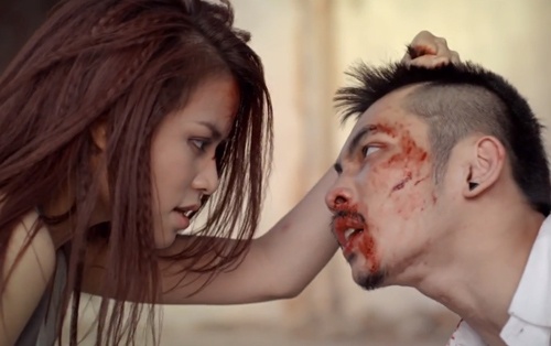 MV 'bao luc' cua Hoang Thuy Linh gay tranh cai hinh anh