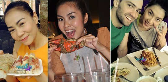 Nhung my nhan 'tha phanh' an do beo ma khong he tang can hinh anh