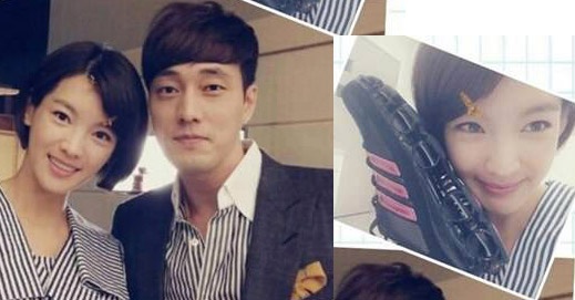 So Ji Sub tang giay cho ca doan lam phim hinh anh