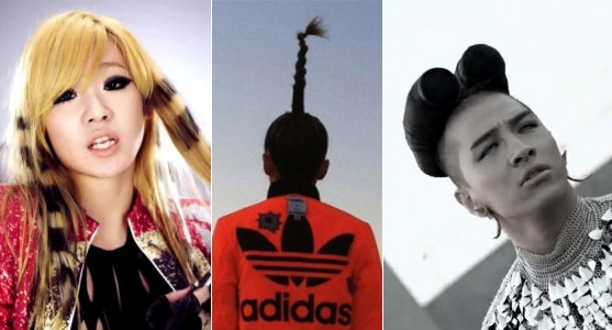 Nhung kieu toc ky quac nhat cua sao Han hinh anh