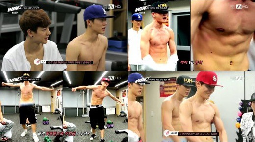 WIN: Nhom B xe ao khoe co bap truoc gio xung tran hinh anh