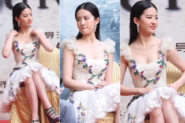 Luu Diec Phi dung ngoi khong yen giua dan sao Hollywood hinh anh