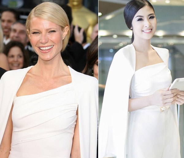 Hoa hau Ngoc Han copy y tuong thiet ke cua Tom Ford hinh anh