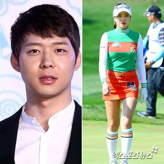 Ro tin don Yoochun hen ho van dong vien danh golf 9x hinh anh