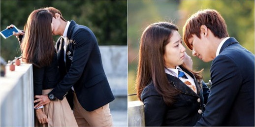 Lee Min Ho hon Park Shin Hye suot 3 tieng hinh anh