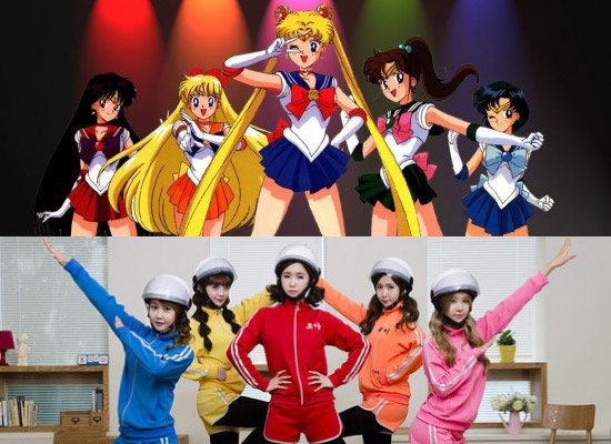 Nhung my nhan than tuong xu Han giong nhan vat truyen tranh hinh anh