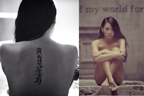 CL lung tran khoe hinh xam doc hinh anh