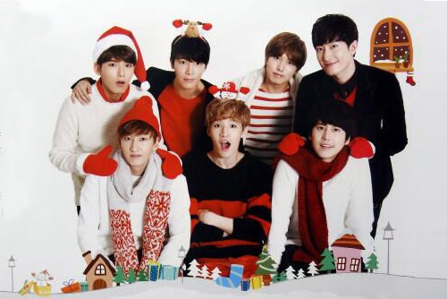 Super Junior nhi nhanh chup anh lich 2014 hinh anh