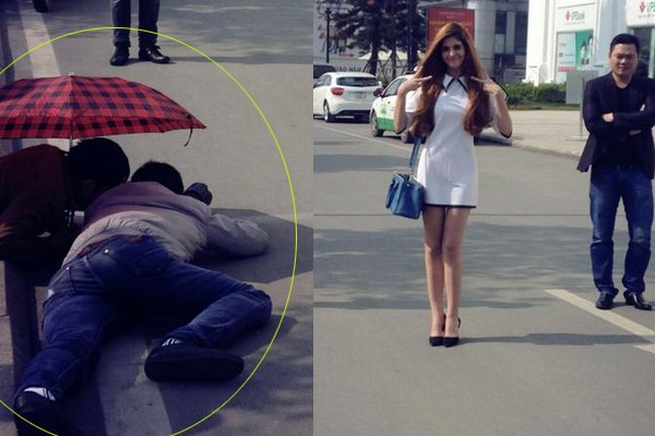 Bo lan duoi dat ghi hinh hot girl Andrea hinh anh