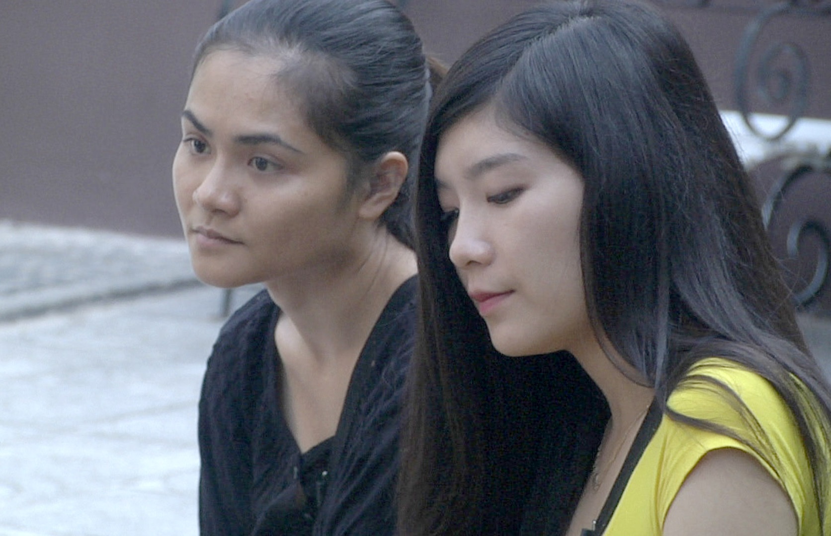 Hot girl khoa than o 'Nguoi giau mat': Be bang va dau don hinh anh