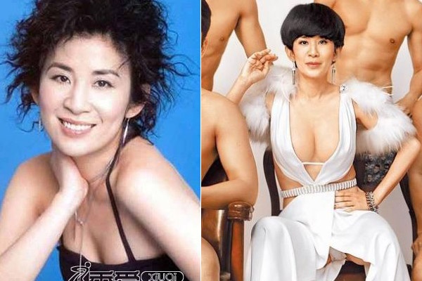 Lo anh bom nguc gia cua Nu hoang phim hai Hong Kong hinh anh