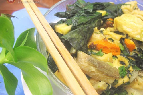 Chuoi dau om chay ngon khong kem gi mon man hinh anh