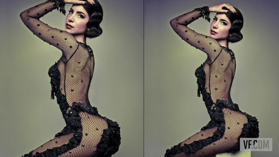 Hau truong chup anh cua Jen Selter voi Vanity Fair hinh anh