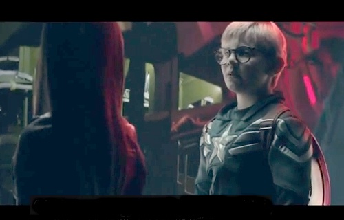 Trailer phien ban nhi cua 'Captain America' gay sot hinh anh