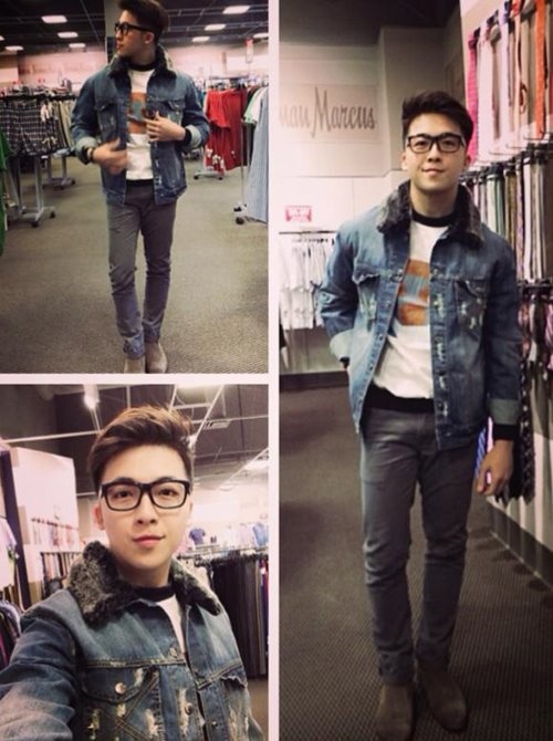 Hotboy Tăng Phúc hiện đang được đông đảo giới trẻ Việt Nam follow bởi thời trang đường phố cực 