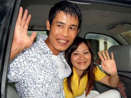 Hiệp gà từng có cuộc hôn nhân đầu cùng người vợ Thanh Quý.