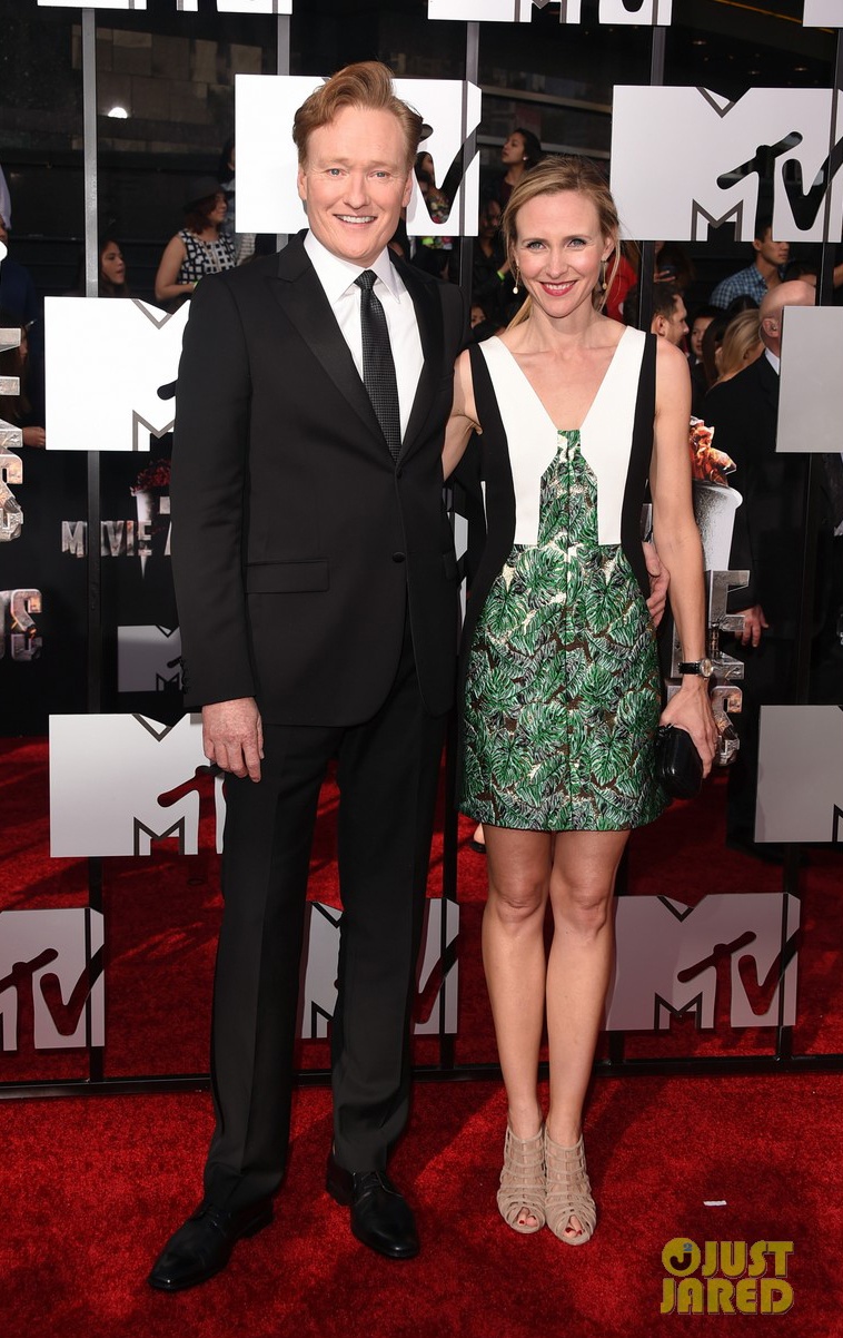 Conan Obrien và vợ