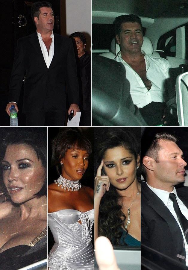 Năm 2009, Simon Cowell tổ chức tiệc mừng sinh nhật tuổi 50. Lấy chủ đề là thập niên 60, người đàn ông vẫn được mệnh danh là phù thủy của những show ca nhạc trên truyền hình này đã bỏ ra 25.000 bảng Anh chỉ để trang trí cho bên ngoài khu biệt thự nơi tổ chức tiệc. Đồ ăn thì toàn 