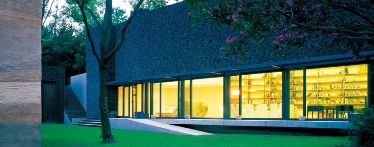 Một không gian riêng của phòng đọc sách.