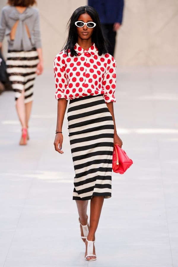 Thiết kế nổi tiếng trong bộ sưu tập Xuân/Hè 2014 của thương hiệu Burberry.