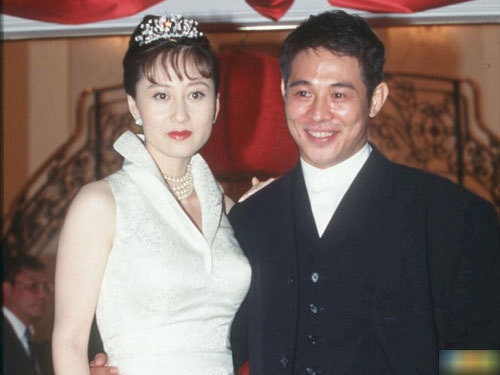 Vợ chồng Lý Liên Kiệt và Lợi Trí kết hôn sau 11 năm quen và yêu nhau. Ảnh: 67.