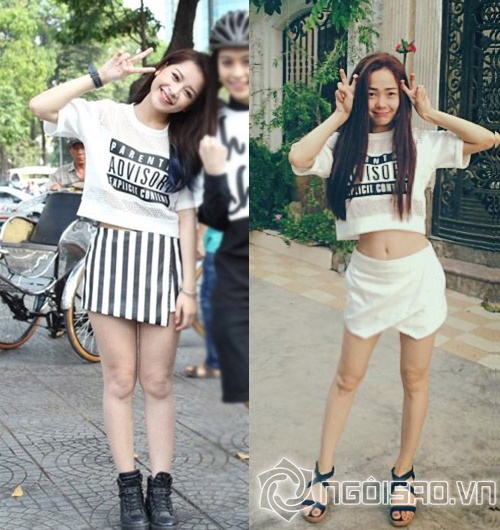 Chi Pu và Minh Hằng