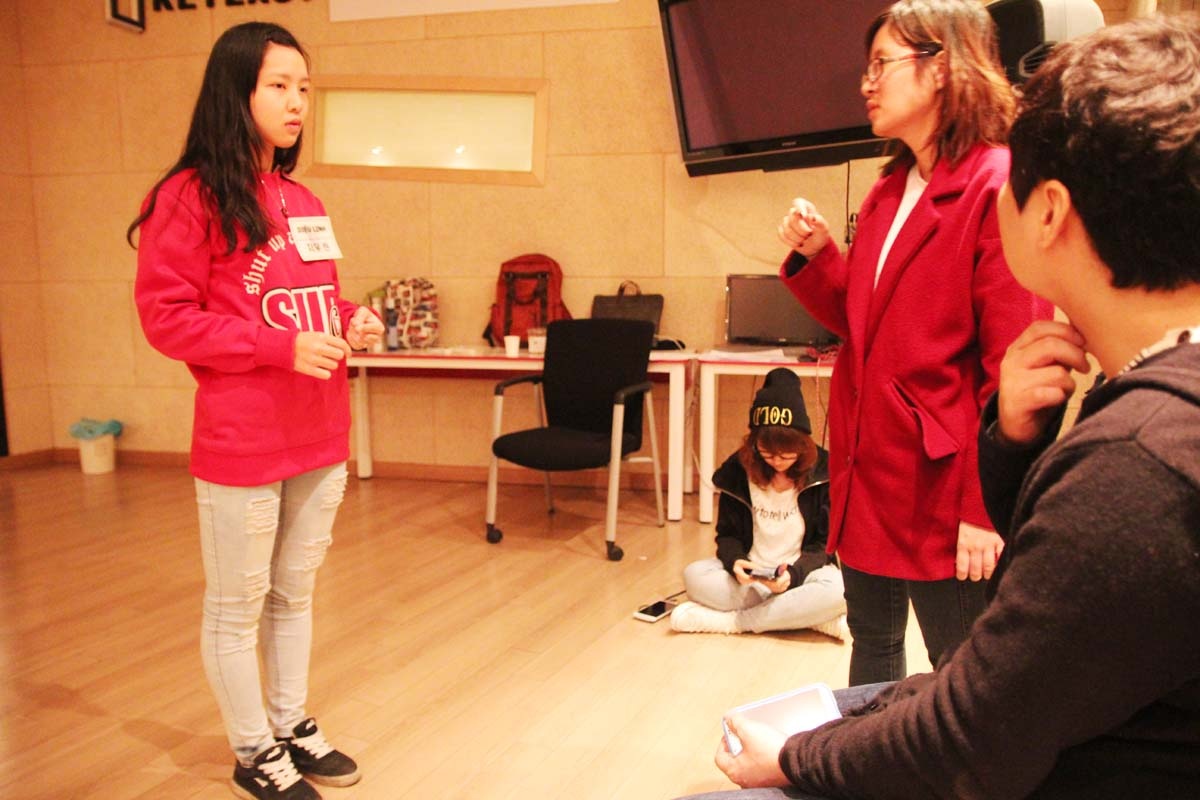 Diệu Linh bị chê hết lời khi luyện tập.