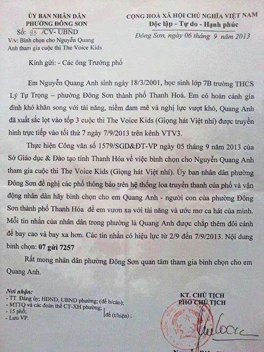 Chỉ thị từng gây xôn xao tại Thanh Hóa.