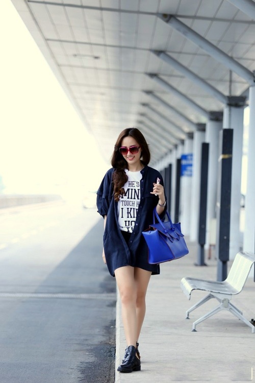 Nếu sử dụng đồ có sẵn, những chiếc quần soóc của cô thường bị