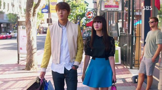 Kim Ji Won trong The Heirs