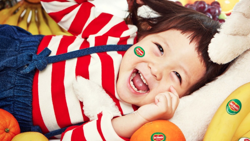 Be 3 tuoi la nu hoang quang cao cua Han Quoc hinh anh