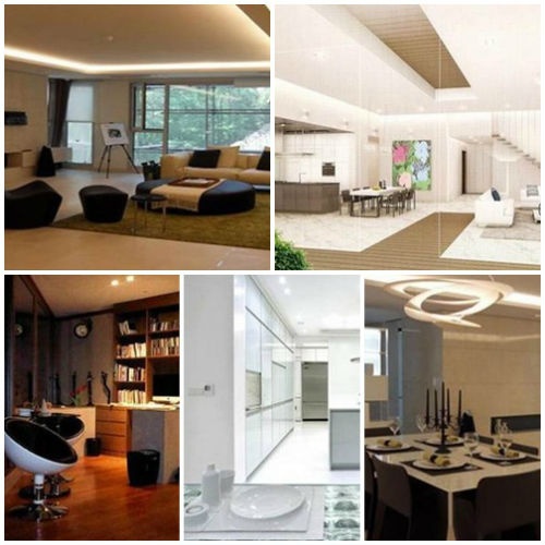 Căn hộ của Kim Tae Hee rộng 530m2, nội thất sang trọng.