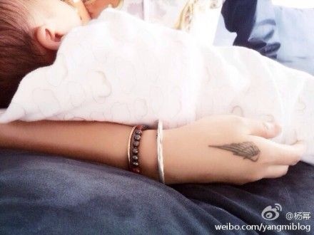 Duong Mich khoe anh con gai hinh anh