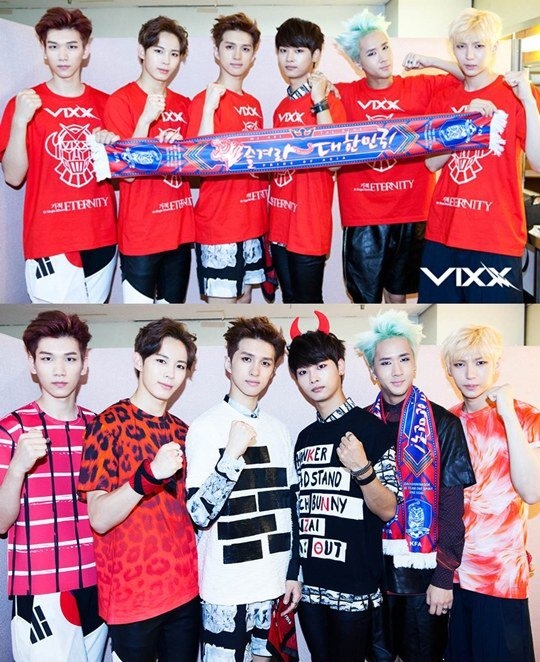 Các chàng trai VIXX.