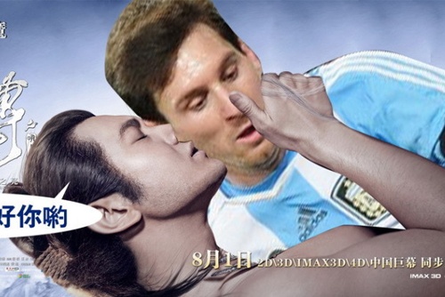 Huynh Hieu Minh bi che anh hon Messi, Suarez hinh anh