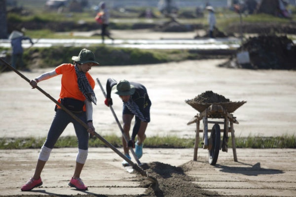 Vat va lam muoi duoi nang he hinh anh