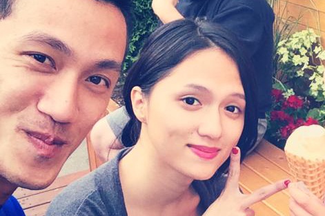 Huong Giang Idol lang man o troi tay cung ban trai tin don hinh anh