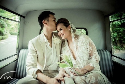 Tata Young bi mat lam dam cuoi hinh anh