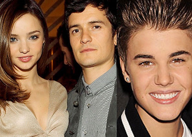 Orlando Bloom gay go voi Justin Bieber hinh anh