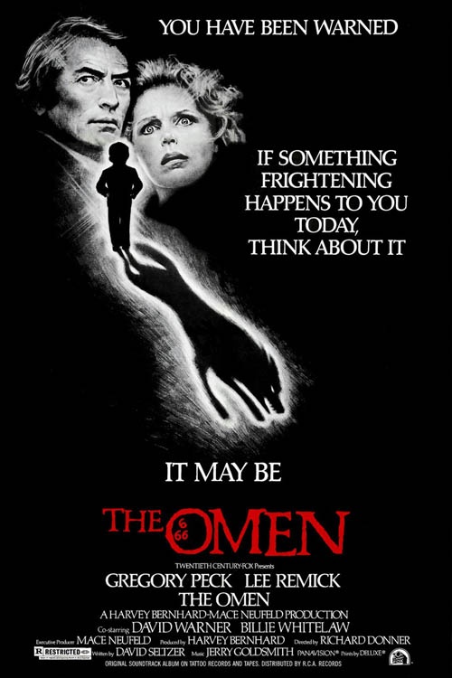 Poser một màu đen ám ảnh của The Omen 1976
